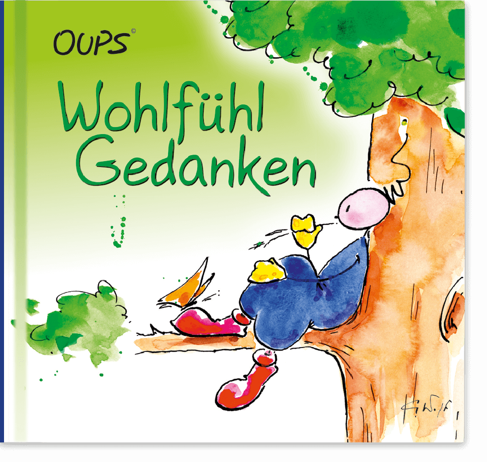 OUPS Minibuch - Wohlfühlgedanken