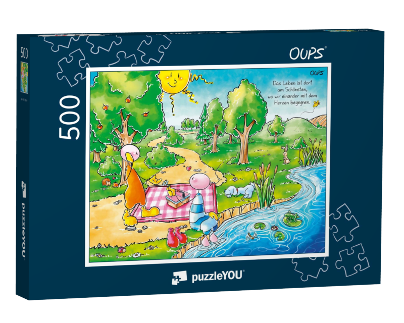 Oups Puzzle - Picknick 500 Stück